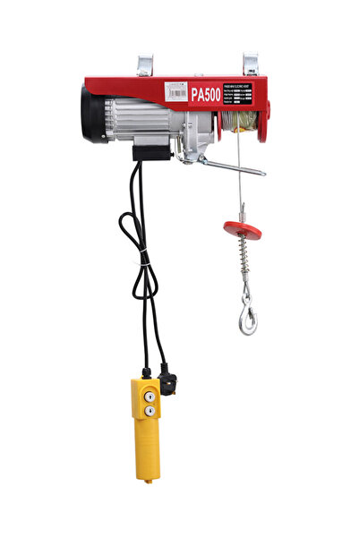 Lawazim PA300kg Electric Hoist Winch 300kg 220V 650W with 20m Wire Rope