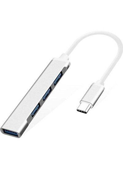 Generic Type C Hub Mini Portable 4 in 1 Adapter USB 3.0 2.0 Hub Splitter Stat...