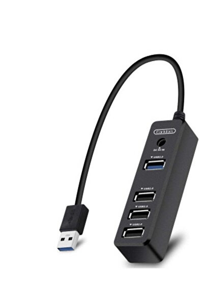 Earldom Laptop Docking Station USB3.0 to 3*USB 2.0 1*USB 3.0 Hub Adapter 5GBi...