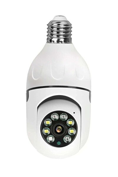 ELTRAZONE E27 Bulb 1080P 2.4GHz WiFi 360 Degree Panoramic Night Vision 2-Way ...