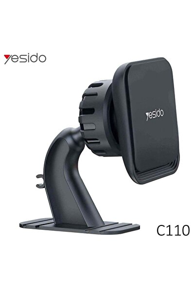 Yesido C110 مغناطيسي 360 درجة °   حامل هاتف عالمي للوحة القيادة في السيارة - ...