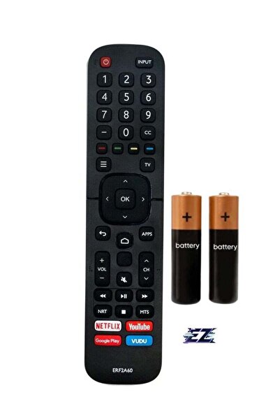 ELTRAZONE Remote Control for Hisense Smart 4K TV ERF2A60, 65H6570, 75H6570G, ...