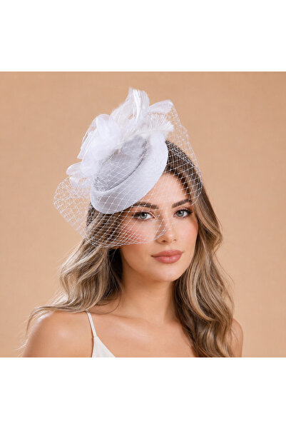 bba new trend Nikah Şapkası Vualet Premium Vualet Gelin Şapkası Nikah Şapkası...
