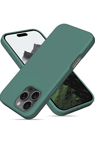ELTRAZONE Soft Liquid Silicone Gel Case for iPhone 16 Pro Max - Full Body Sho...