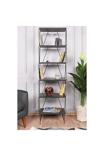 Adore Biblioteca Balaban, 48x165x31 cm - Gri