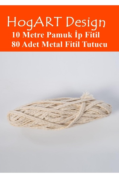 HogART Design Pamuk Ip Fitil 10 Metre