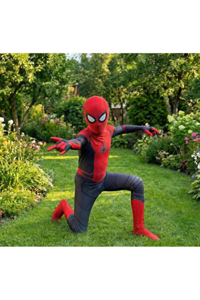 Butic Örümcek Adam Tulum Kıyafet Cosplay Eğlence Kostüm