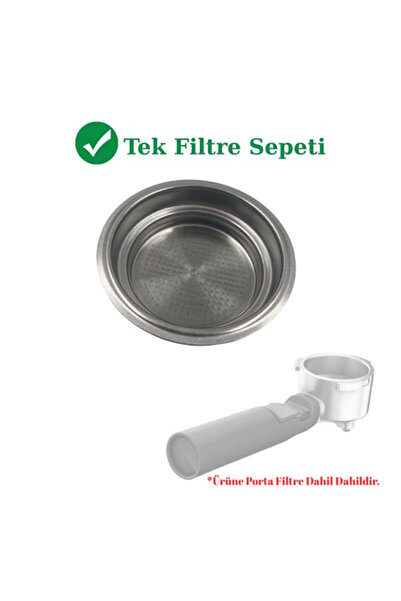 MundesTech Grundig Ksm-8530 Compatible 51 mm Single Espresso Filter Basket - ...