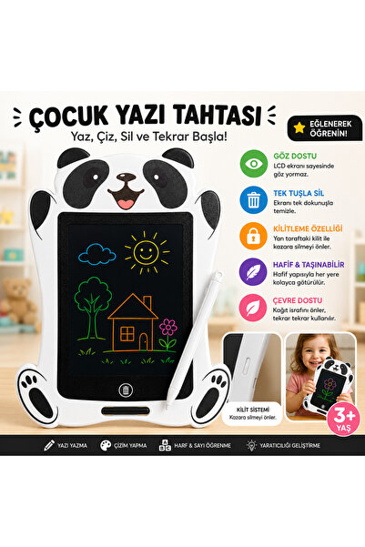 LALE Çoçuk Lcd Kalemli yazı tahtası