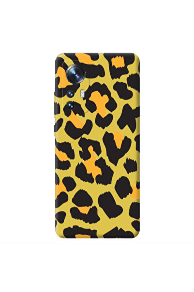 Other Xiaomi Mi 12 Yellow leopard Yellow Colored Silicone TPU Θήκη