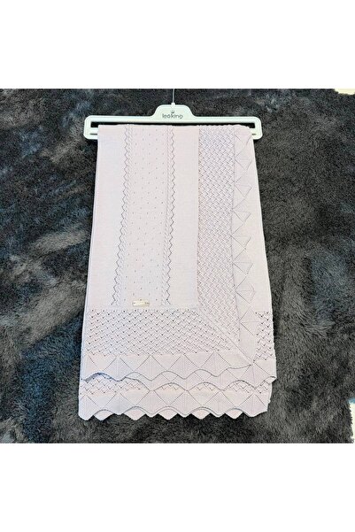 Mummys Love Baby Girl Knitted Blanket 100X100 - 100% Natural Cotton Washed Fa...