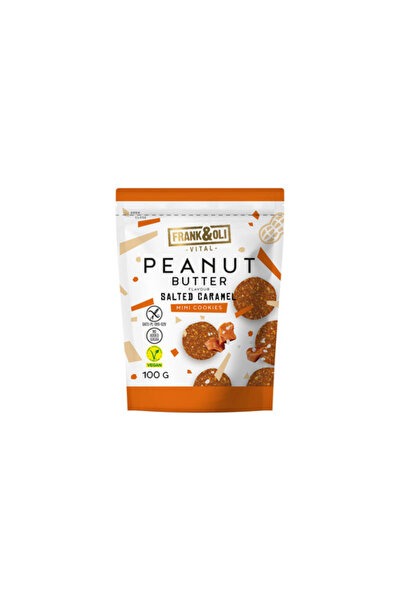 Generic Brand Biscuiti cu Unt de Arahide si Caramel Sarat, Frank&Oli, 100g
