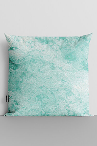 TicaretJet Watercolor Themed Double Sided Digital Printed Throw Pillow Cover ...