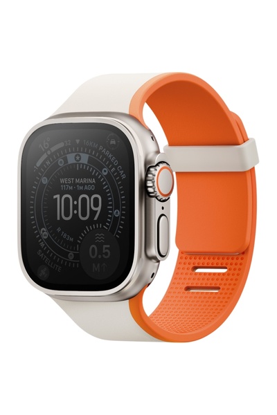 Uniq Case Uniq Revix IV Curea Apple Watch 49/46/45/44mm Gri/Portocaliu