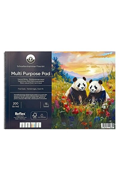 Art & Art Schoellershammer Multipurpose Pad Multi-Purpose Artistic Notebook 2...