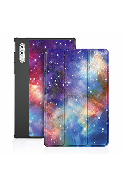 Techsuit Θήκη Lenovo Yoga Tab Plus, Techsuit, FoldPro Galaxy, Πολύχρωμη