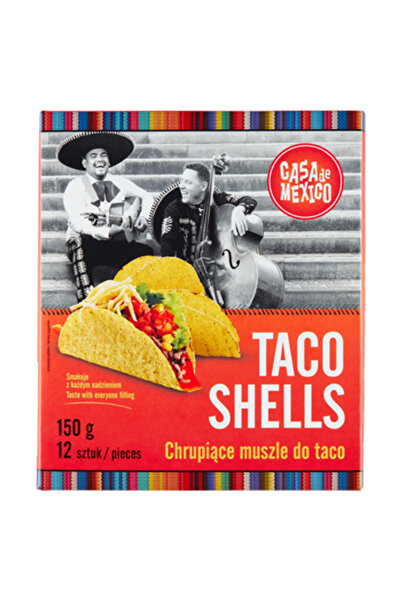 CASA DE MEXICO Invelis taco Casa De Mexico, 150g, 92.5% faina de porumb