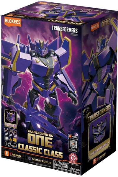 BLOKEES Transformers One Classic Class: Megatronus, 107 Pieces
