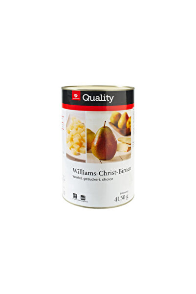 Generic Brand Dulceata de pere Williams in sirop, TG QUALITY, 4.15 kg