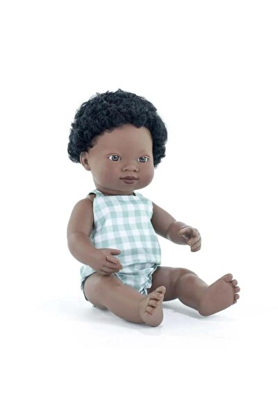 Miniland My Friends & Me Afrikalı Erkek Bebek (38 cm)