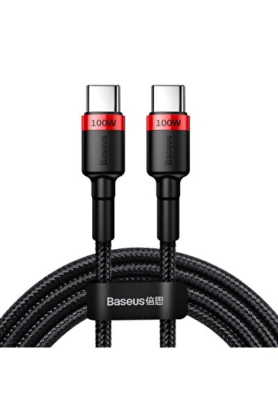 Baseus Cablu de date Cafule (CATKLF-AL91) - USB-C la Type-C, PD 2.0, 100W, 2m...