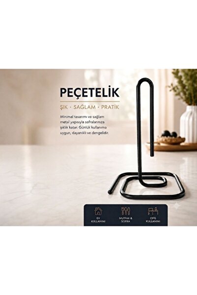 Ende Steel Çelik Kağıt Havlu Standı (Kağıt Havluluk)