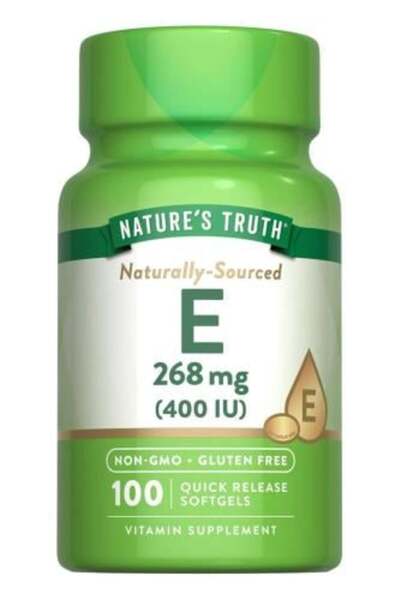Nature's Truth NT - Vitamin E 400 Natural (d-alpha) 100 Softgels