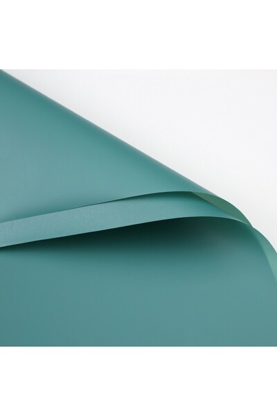 OEM Green Plastic Matte Cellophane 58x58 cm