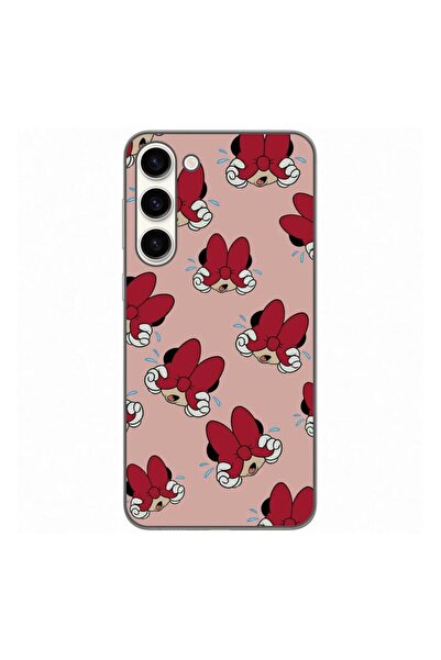 OEM Калъф, съвместим със Samsung Galaxy S23 Plus, силиконов гел TPU, с десен ...