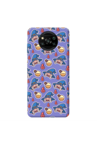 Other Xiaomi Poco X3 /X3 Pro Sweet Witch Purple Colored Silicone TPU Θήκη