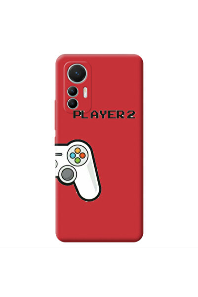 Other Xiaomi Mi 12 Lite Player 2 Red Colored Silicone TPU Θήκη