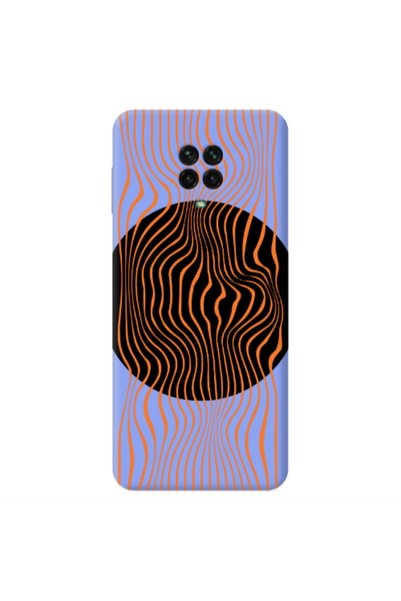 Other Xiaomi Redmi Note 9 Pro Trapezoidal lines Light Purple Colored Silicone...