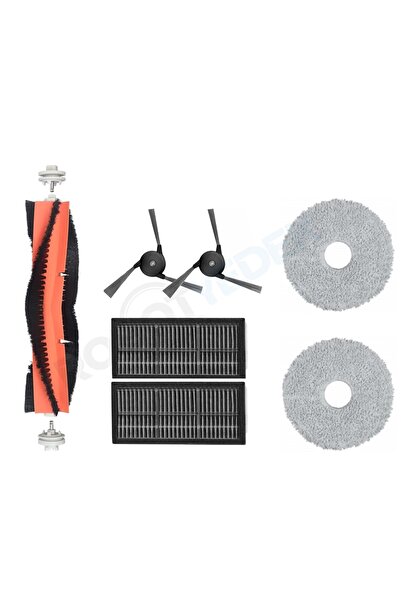 robotyedek Mova P50 Pro Ultra Compatible Brush Hepa Filter Mop Set-7 Pieces