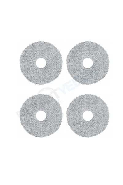 robotyedek Mova P50 Pro Ultra Compatible Microfiber Mop Cloth 4 Pieces