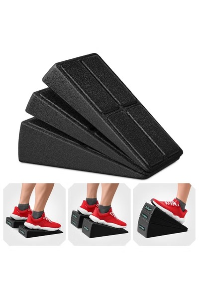 Champ Kit Adjustable Incline Squat Board with 4 Heights - Non-Slip for Squats...