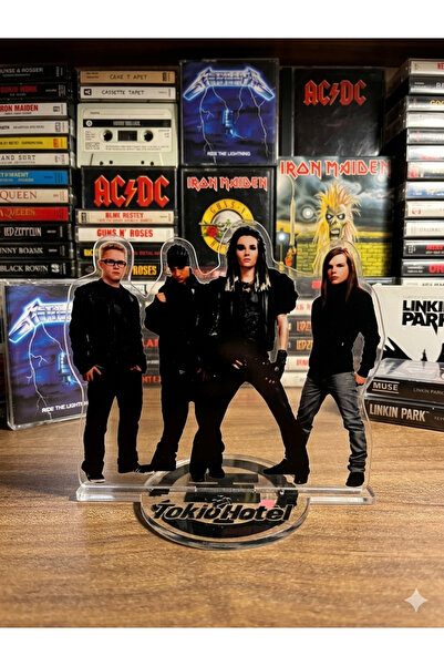 OWLBAG COMPANY OWL BAG Tokio hotel Desenli tasarım acrlyic pleksi figür 10 cm