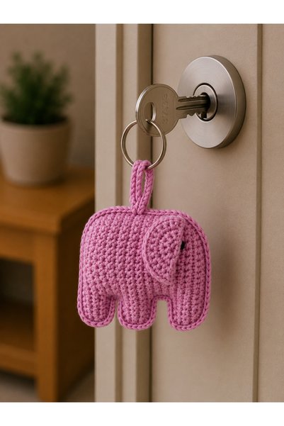 FLY LIFE Hand-Knitted Amigurumi Keychain / Bag Charm