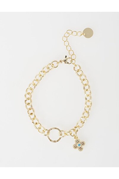 Kayra Mini Flower Figured Bracelet Gold