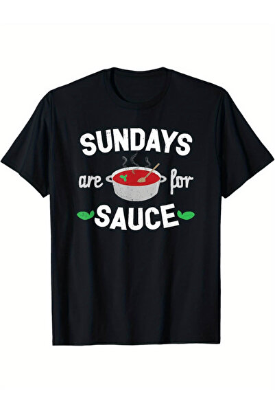 212Wear Funny Pride Shirt: Sunday Sauce Italian Food Tshirt T-Shirt All-Seaso...