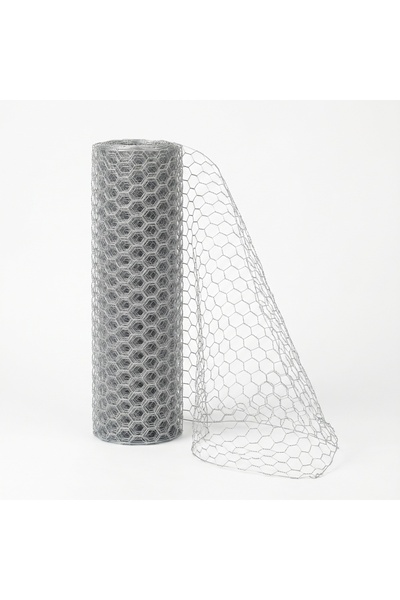 DacEnergy Plasa rabitz pentru gard si gradina DacEnergy, ochi hexagonal 12x12...
