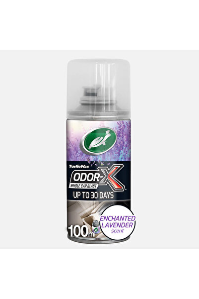 Turtle Wax Odor-X Whole Car Blast Lavender Burst Odor Eliminator Spray 100ml ...