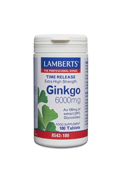 Lamberts Ginkgo Biloba 6000 mg 180 tabs