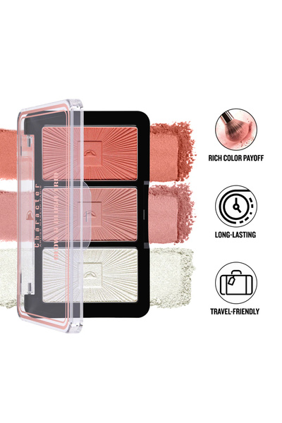 Makeover22 Character, Highlighter and Blush Glow Palette - CGT003