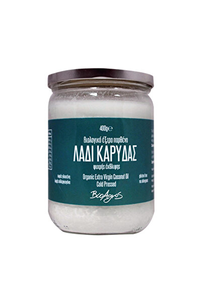 BioAgros Λάδι Καρύδας Έξτρα Παρθένο Ψυχρής Έκθλιψης 400g