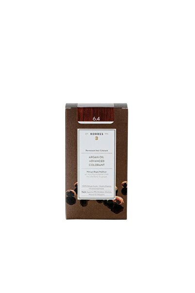 korres Argan Oil Advanced Colorant 6.4 Ξανθό Σκούρο Χάλκινο