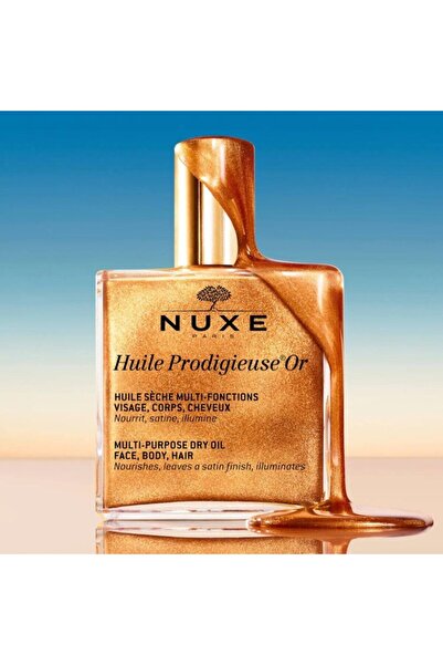 Nuxe Huile Prodigieuse Or Ιριδίζον Ξηρό Λάδι Ενυδάτωσης για Πρόσωπο, Σώμα &am...