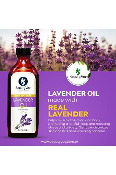 Beauty Voc Essential Lavender Oil Pure and Herbal Oils, 150Ml