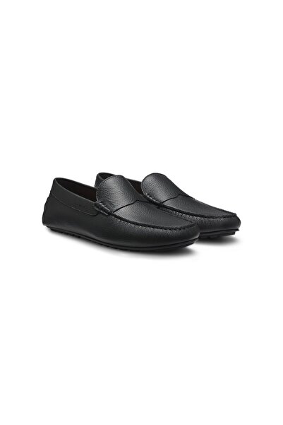 BOSS Yumuşak Dokulu Deri Loafer Ayakkabılar