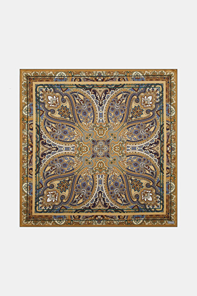 Vakko ŞAL DESENLİ TWILL İPEK EŞARP