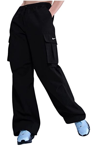 Nike Sportswear Mid-Rise Oversized Woven Cargo Pantolon - KUZEY SPORT
